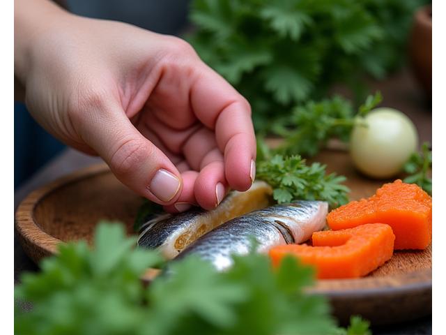 手摘みの新鮮な日本の旬の食材